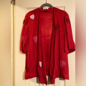 Fabienne Chapot Red Sophie Show Top